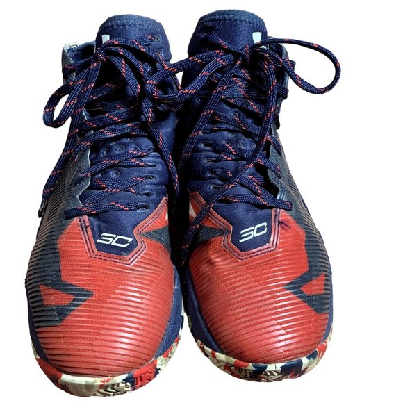 Under Armour Sneakers Steph Curry 2.5 USA Charged Youth Mens 6Y Basketball Shoes - Picture 7 of 12